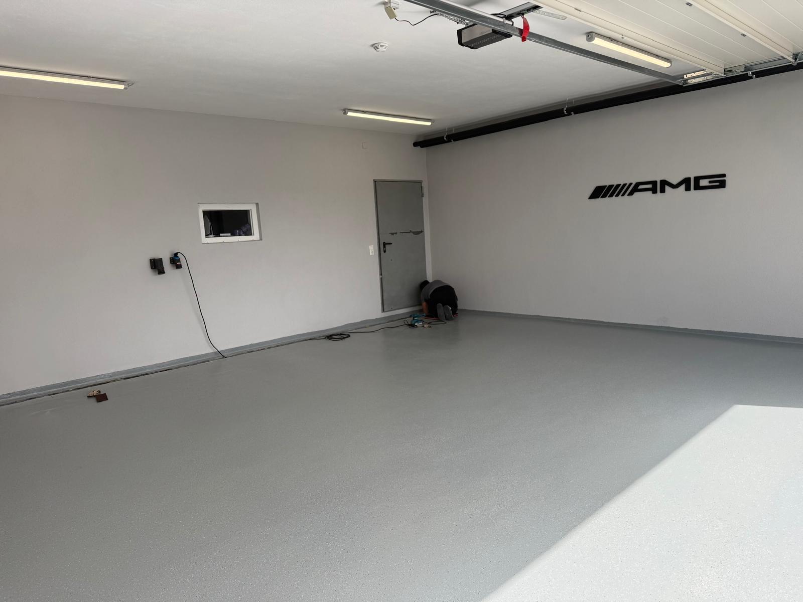 Garagenrenovierung mit Dämmung und Putz - 4